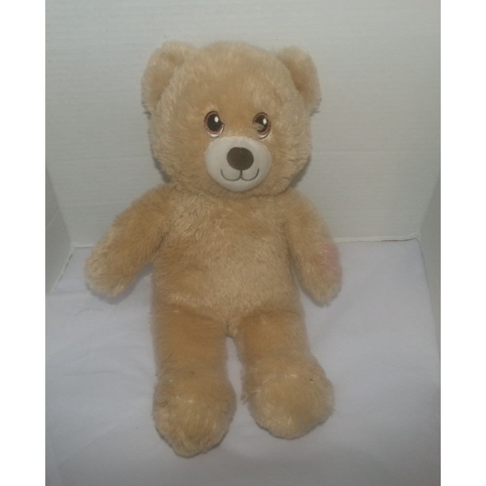 Build-A-Bear Lil Cub Brownie Teddy Bear Plush Light Brown Stuffed Animal